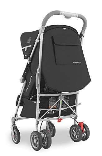 Maclaren Techno XLR WD1G150092 Silla de Paseo, Recién Nacidos hasta los 25 kg, Negro/Plata