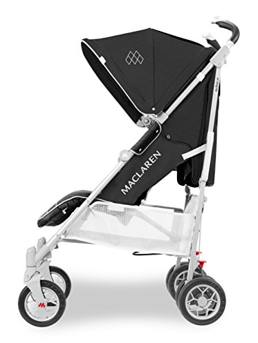 Maclaren Techno XT Silla de paseo - ligero, para recién nacidos hasta los 25kg, Asiento multiposición, suspensión en las 4 ruedas, Capota extensible con UPF 50+