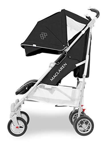 Maclaren Techno XT Silla de paseo - ligero, para recién nacidos hasta los 25kg, Asiento multiposición, suspensión en las 4 ruedas, Capota extensible con UPF 50+