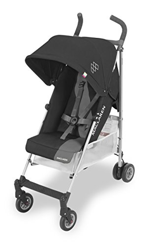 Maclaren Triumph Silla de paseo - ligera, de los 6 meses hasta los 25 kg, Asiento multiposición, suspensión en las 4 ruedas, Capota extensible con UPF 50+