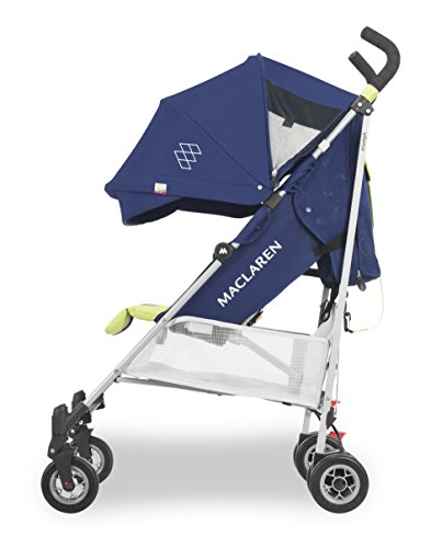 Maclaren Triumph Silla de paseo - ligera, de los 6 meses hasta los 25 kg, Asiento multiposición, suspensión en las 4 ruedas, Capota extensible con UPF 50+