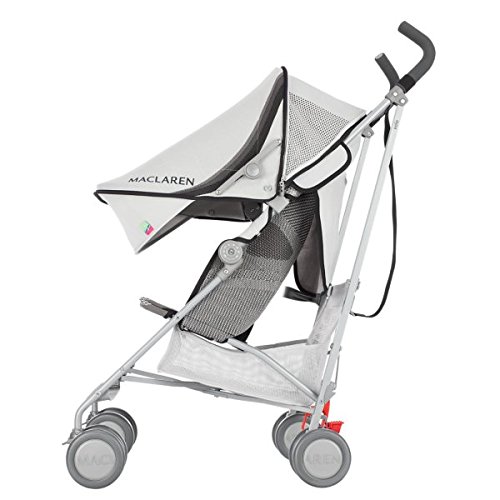 Maclaren Volo Wing Knit Silla de paseo - ligera, de los 6 meses hasta los 25 kg, suspensión en las 4 ruedas, Capota extensible con UPF 50+