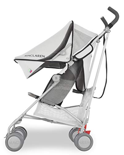 Maclaren Volo Wing Knit Silla de paseo - ligera, de los 6 meses hasta los 25 kg, suspensión en las 4 ruedas, Capota extensible con UPF 50+