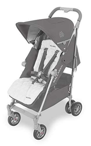 Maclaren WD1G150612  Techno XLR Silla de Paseo, Recién Nacidos hasta los 25 kg, Carbón/Plata