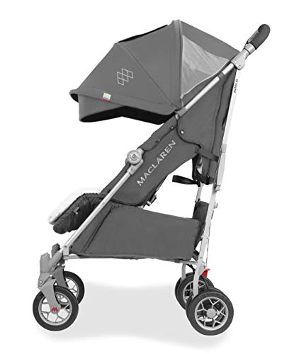 Maclaren WD1G150612  Techno XLR Silla de Paseo, Recién Nacidos hasta los 25 kg, Carbón/Plata