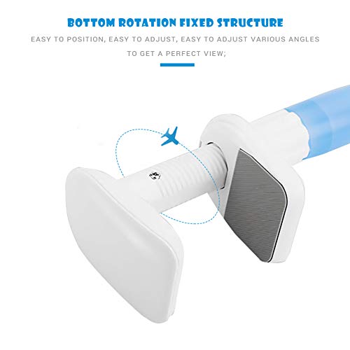 Mallalah Soporte para cámara de video para monitor de bebé, soporte universal para monitor de bebé, soporte para teléfono móvil, estante para monitor de video infantil (azul)