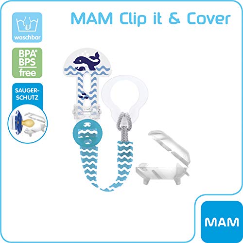 Mam 67273611 Clip it. & Cover Joven azul azul