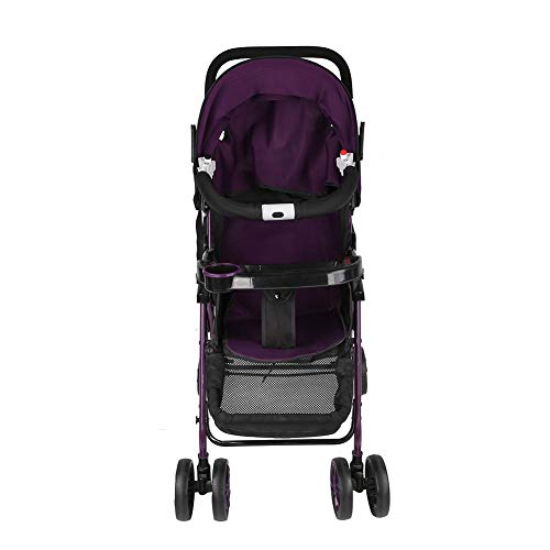 Manija del cochecito genérico, carrito de bebé ajustable Agarre de parachoques Manija Bar Cochecito Reposabrazos Paraguas de cochecito de bebé Accesorios Herramientas de mano(Black)