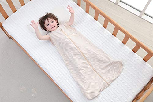 Mariisay Saco De Dormir De Verano Chic Para Casual Bebés Saco De Dormir Para Niños Pijama Manta Sin Mangas Para Verano 100% Algodón 90 Tamaño Del Cuerpo 85 95 Cm