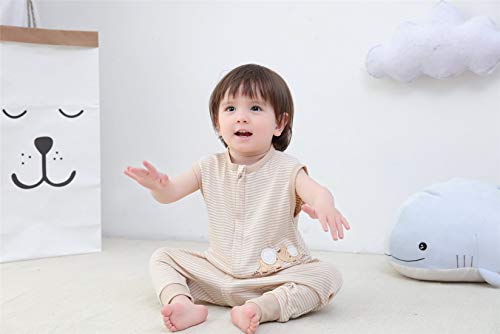 Mariisay Saco De Dormir De Verano Chic Para Casual Bebés Saco De Dormir Para Niños Pijama Manta Sin Mangas Para Verano 100% Algodón 90 Tamaño Del Cuerpo 85 95 Cm