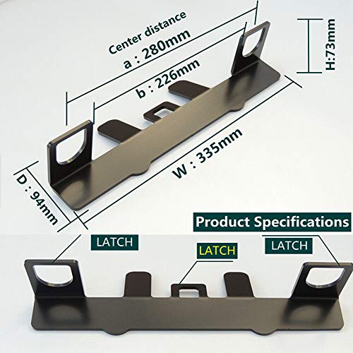 MASO - Kit de anclaje universal para asiento de coche para ISOFIX