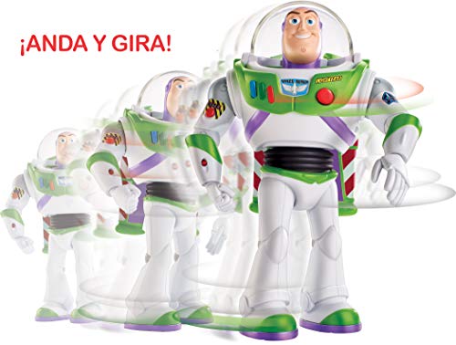 Mattel Disney Toy Story 4-Buzz Lightyear Superguardián Andarín, juguetes niños +3 años, multicolor GGH43