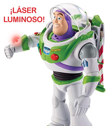 Mattel Disney Toy Story 4-Buzz Lightyear Superguardián Andarín, juguetes niños +3 años, multicolor GGH43