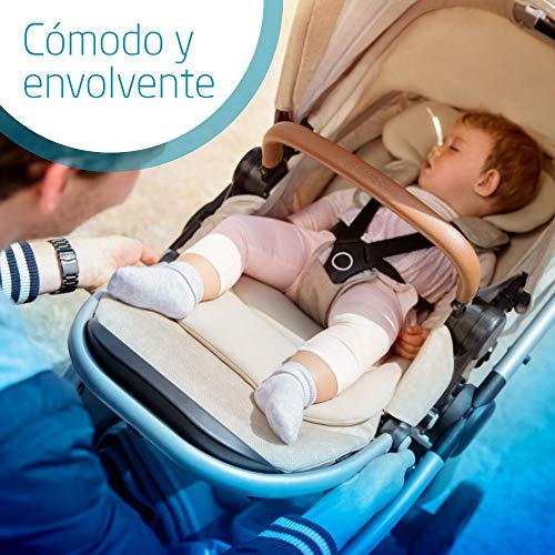 Maxi-Cosi Adorra Carrito bebé recién nacido hasta 3,5 años, Cochecito Plegable y Reclinable en posición acostada, hamaca acolchada e gran cestilla de compra, color Nomad grey