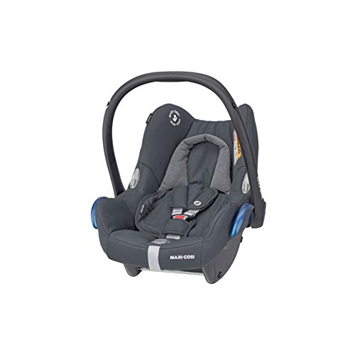 Maxi-Cosi CabrioFix Silla coche bebé, Silla de auto infantil Reclinable y de Alta Seguridad, Portabebé 0-12 Meses, 0-13 kg, Color Essential Graphite