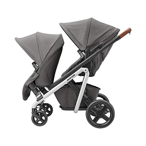 Maxi-Cosi Lila Duo Kit Para Transformar Lila En Un Cochecito Gemelar En 5 Configuraciones Diferentes, Nomad Black