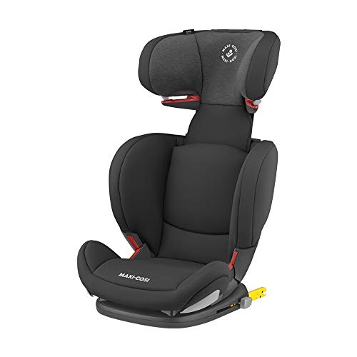 Maxi-Cosi RodiFix AirProtect Silla coche grupo 2/3 isofix, 15-36 kg, Silla auto reclinable, crece con el niño 3,5 - 12 años, color Authentic Black