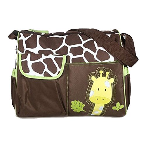 Mayfield Plaza Mochilas de Bebé Bolsa De Pañales Cambiar Pañal Bolso Multifunctional para madre -Patrón Giraffe