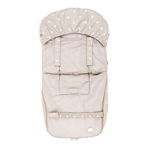 Mayoral Saco Funda Silla Universal Estrellitas Color Beige