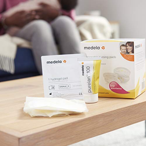 Medela 80309 - Pack de 30 discos absorbentes desechables Medela para pérdidas de leche