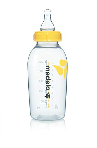 Medela - Biberón con tetina media (250 ml)