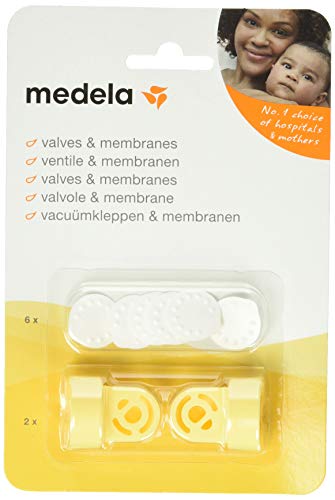 Medela - Extractor de leche de repuesto para válvulas y membranas