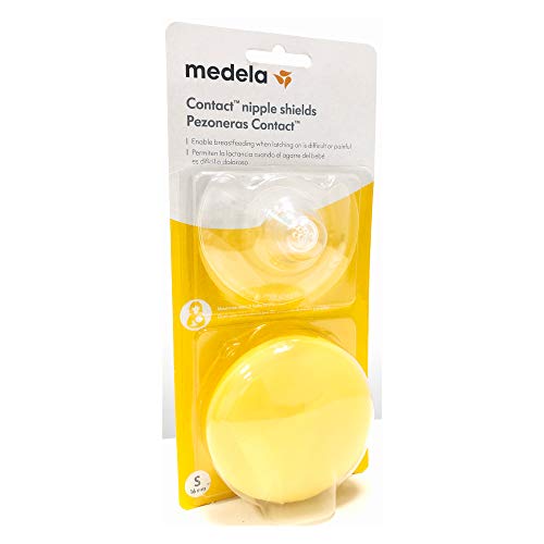 Medela Pezonera para lactancia con estuche, talla S (16 mm)