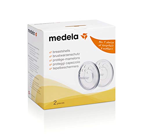 Medela- Protectores para Pezones Doloridos y Agrietados por la Lactancia , paqeute con 2 unidades