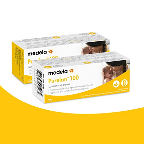 Medela PureLan 100, Crema para Pezones - 37 g (Versión Europea, sin instrucciones en Español)