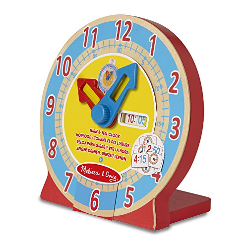 Melissa & Doug - Reloj para Girar y Ver la Hora (14284)