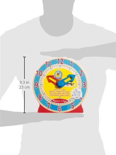 Melissa & Doug - Reloj para Girar y Ver la Hora (14284)