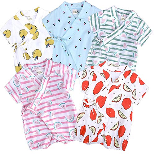 MINI Boutique - Pijama de manga corta para bebé, de algodón orgánico, con diseño lindo 3# 12 meses