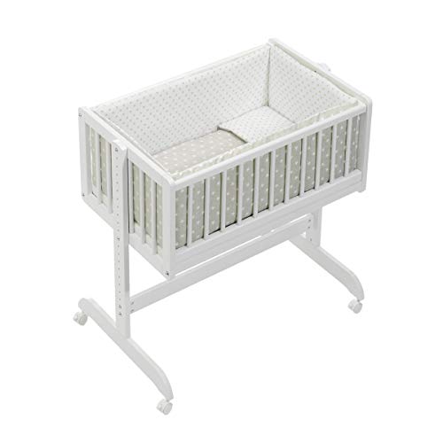 Minicuna Colecho con Textil Star Beige