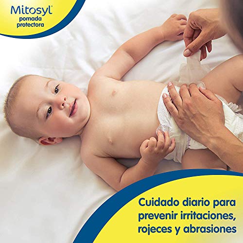 Mitosyl | Crema pañal | Pomada protectora 65g | Previene y trata las irritaciones de la piel del bebé por rozaduras del pañal