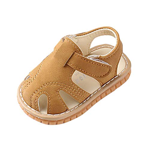 Miyanuby Sandalias Bebe Niño Verano Suela Suave Antideslizante Primeros Zapatos para Niños 0-30 Meses