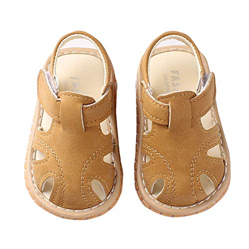 Miyanuby Sandalias Bebe Niño Verano Suela Suave Antideslizante Primeros Zapatos para Niños 0-30 Meses