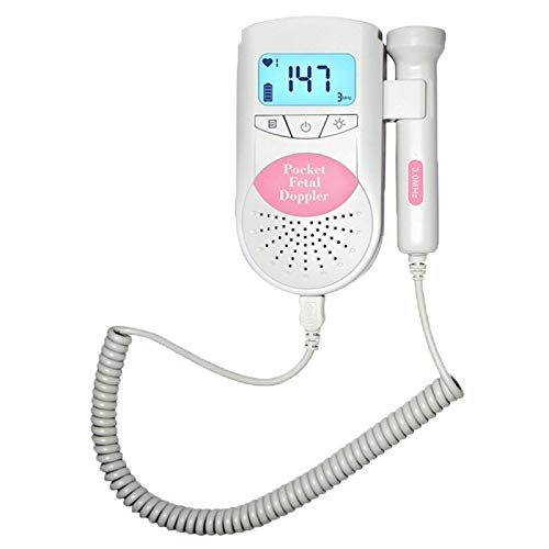 Mobiclinic QE-00024/09 - Doppler detector fetal de bolsillo con sonda de 3 mhz