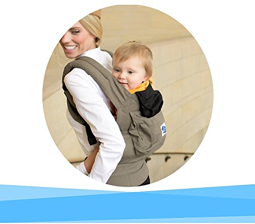 Mochila portabebes para llevar a tu bebe Manos libres - Portabebes de diseño Ergonómico con Múltiples posiciones - Se adapta a medida que tu hijo crece