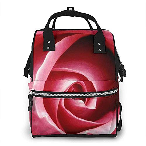 Mochila rosa grande para mamá grande para ir de compras, restaurantes, viajes y muchas otras ocasiones MBK-020