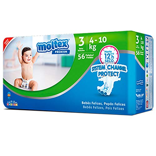 Moltex Pañal Premium T3 410K 1 unidad, Pack de 1