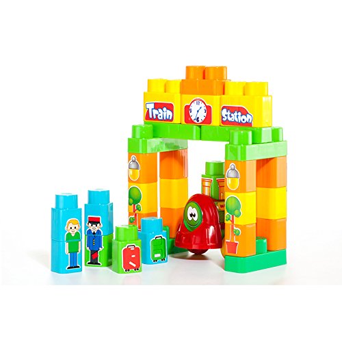 MOLTO Blocks - Tren, 120 Piezas 16471