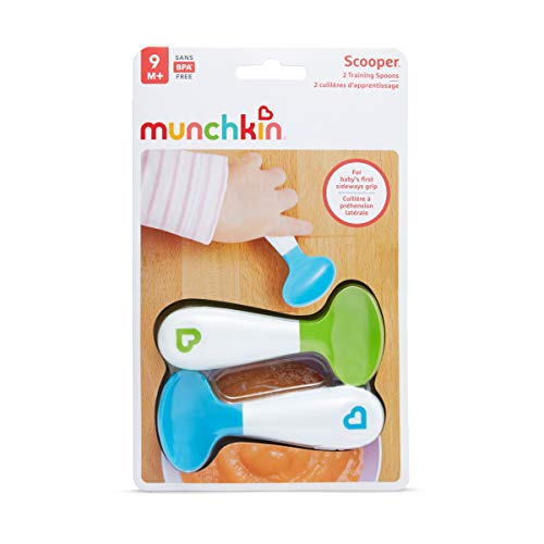 Munchkin Scooper™  Cucharas, azul/verde, pack de 2