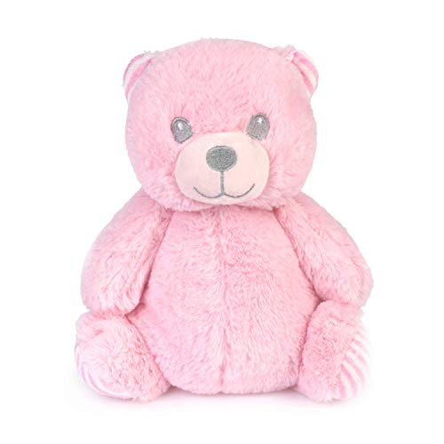 Muñeco Peluche Osito con Manta Bebé Estrellas (BEAR ROSA)