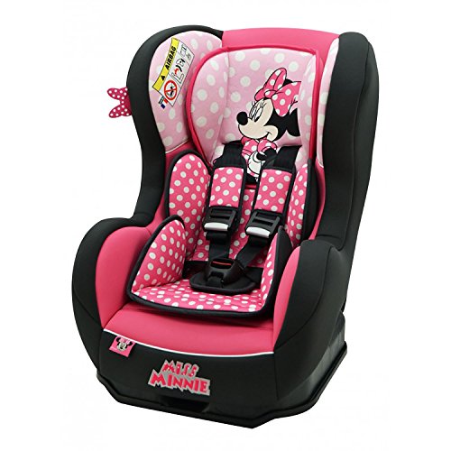 mycarsit asiento auto Disney, Grupo 0 +/1 (de 0 a 18 kg), diseño de Minnie