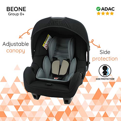 Mycarsit - Silla para bebé de coche, grupo 0+ (de 0 a 13 kg), diseño de jirafa