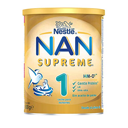 NAN SUPREME 1 - Leche para lactantes en polvo Premium - Fórmula para bebé - Desde el primer día - 800g