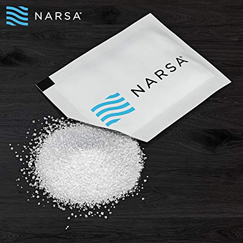 NARSA® Sales de Lavado Nasal Solución Natural Salina en Bolsas Individuales Limpieza e Irrigación de la Nariz Congestión Rinitis Alergia Polvo Polen y Otras Infecciones Kit 60 Unidades