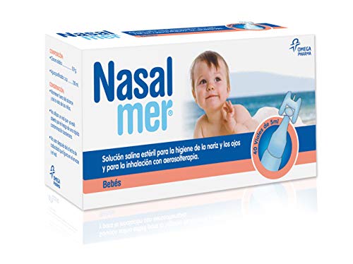 Nasalmer 379315 Solución Salina Limpieza o Lavado Nasal - 40 Unidades