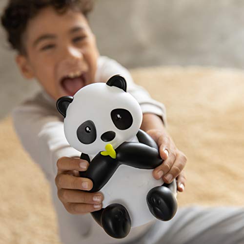 Navaris Lámpara LED de oso panda - Luz de noche con luz blanca y cambio de color para mesita de noche - Luz con forma de panda para bebé niño