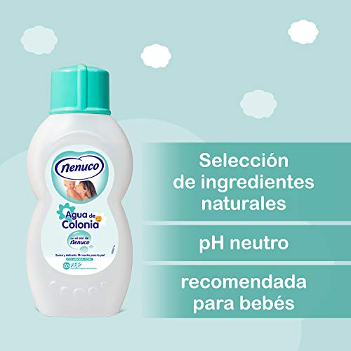 Nenuco Canastilla Regalo Bebé Recién Nacido con colonia, toallitas, jabón de baño infantil y doudou